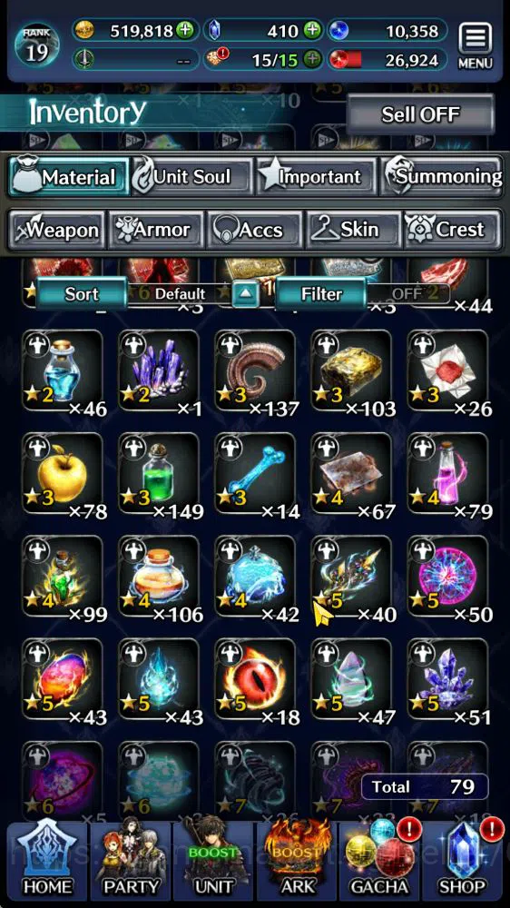 Last Cloudia Accounts Low-End Global|Starter Rank 19| Vergil,Archbeing Labyreth,SM Sera,Etc |1 UR(Master of Sands),11 SSR 11