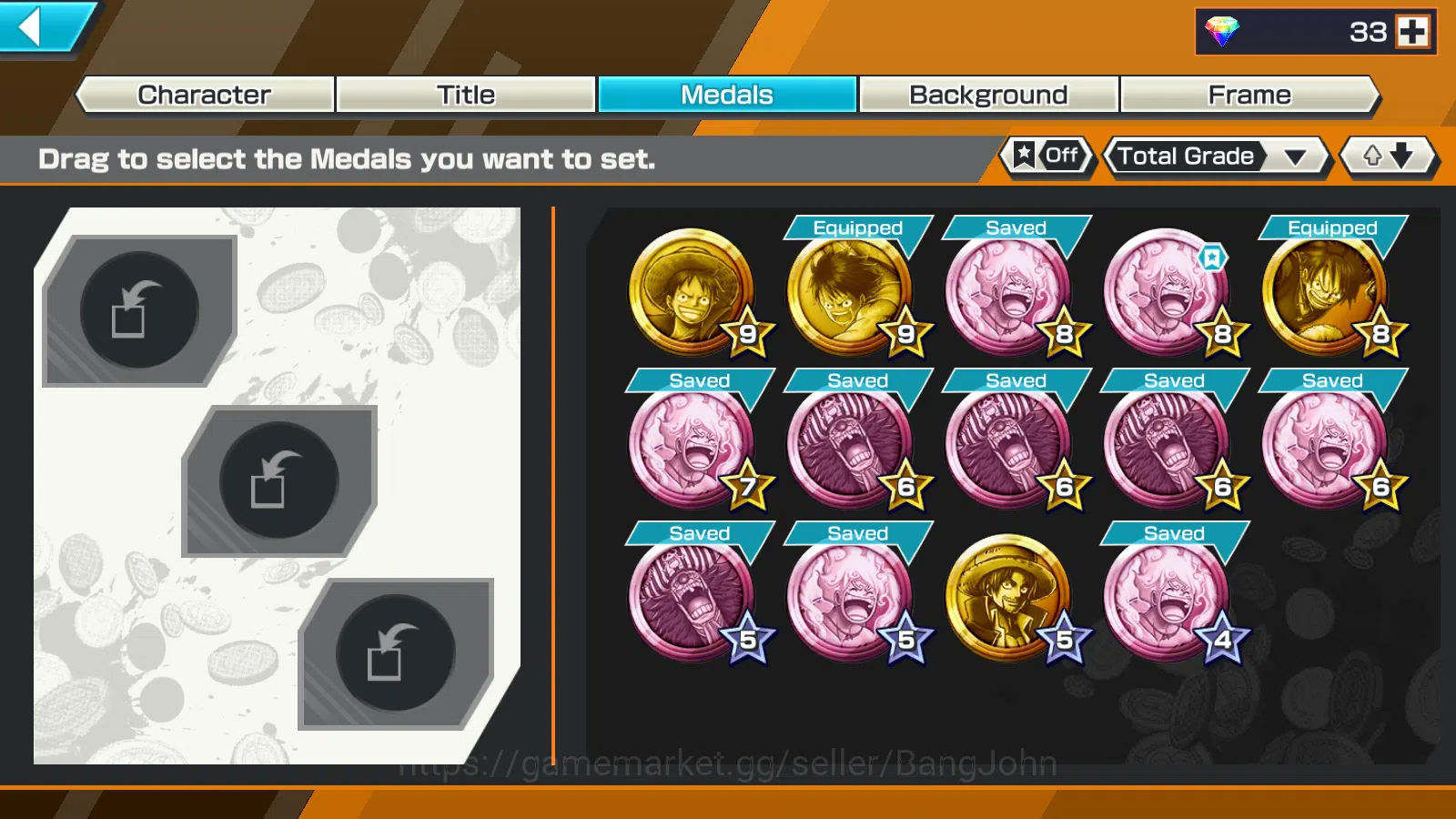 One Piece Bounty Rush Accounts Global | 3EX | 5elders Saturn,4emperor Teach,BB ku image 2