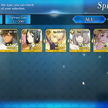 Fate-Grand Order Accounts NA Lv 106|6 SSR Servant|Oberon,Space Eresh,Waver,Jeanne,Archer Altria,Ozymandias|CE Black