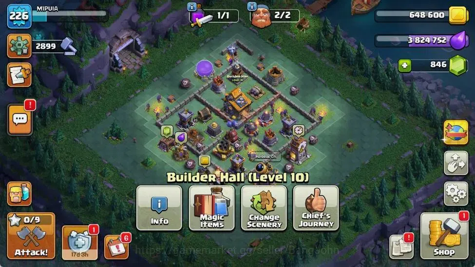 Clash of Clans Accounts Global | TH 18-BH 10 | LVL 226|HH 12|AQ 95 ,MP 41 image 16