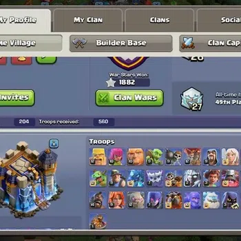 Clash of Clans High-End Global | TH 18-BH 10 | LVL 226|HH 12|AQ 95 ,MP 41  image 1
