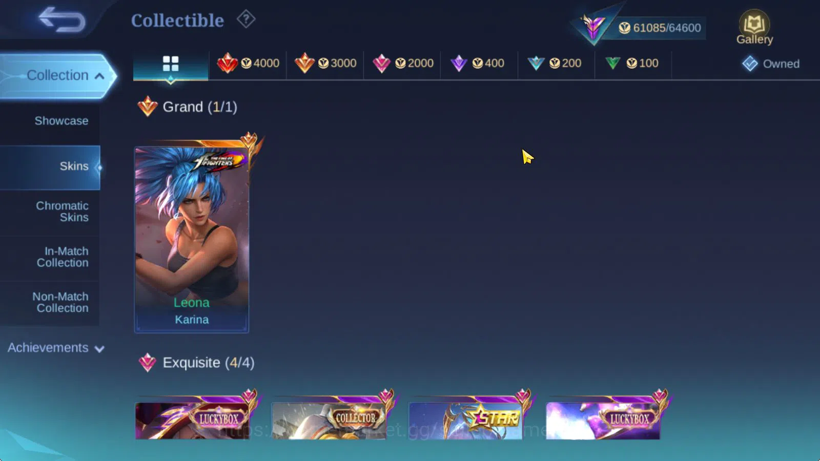 Mobile Legends: Bang Bang Accounts Hero 132|Skin 246|High Glory 92|Kof Karina,CC Nata image 19