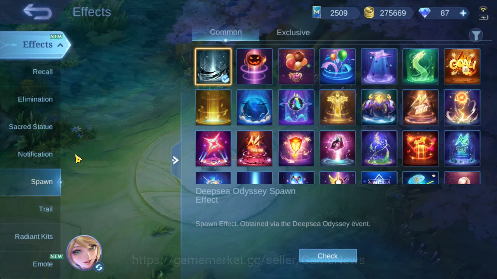 Mobile Legends: Bang Bang Accounts Hero 132|Skin 246|High Glory 92|Kof Karina,CC Nata image 5