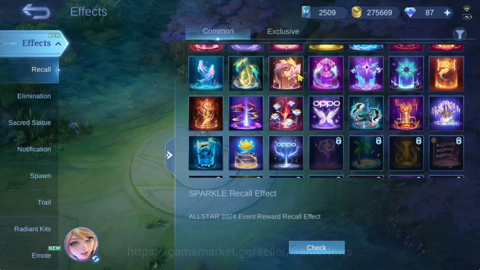 Mobile Legends: Bang Bang Accounts Hero 132|Skin 246|High Glory 92|Kof Karina,CC Nata image 8