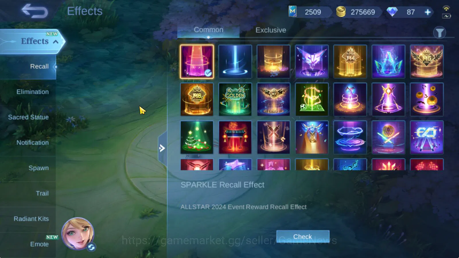Mobile Legends: Bang Bang Accounts Hero 132|Skin 246|High Glory 92|Kof Karina,CC Nata image 9