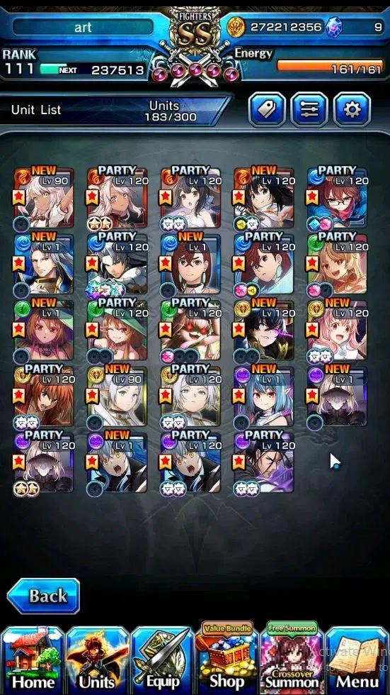 Grand Summoners Accounts Global|Rank 111|24 Ascend|[RoyTW,FrierenTW,DL Rimu image 3