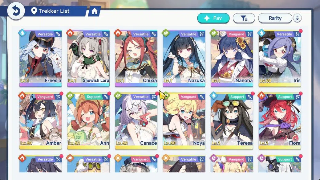 Stella Sora Accounts GLOBAL Lv27|5 SSR 2 Limit (NazukaT1+Disc,Snowish L image 3