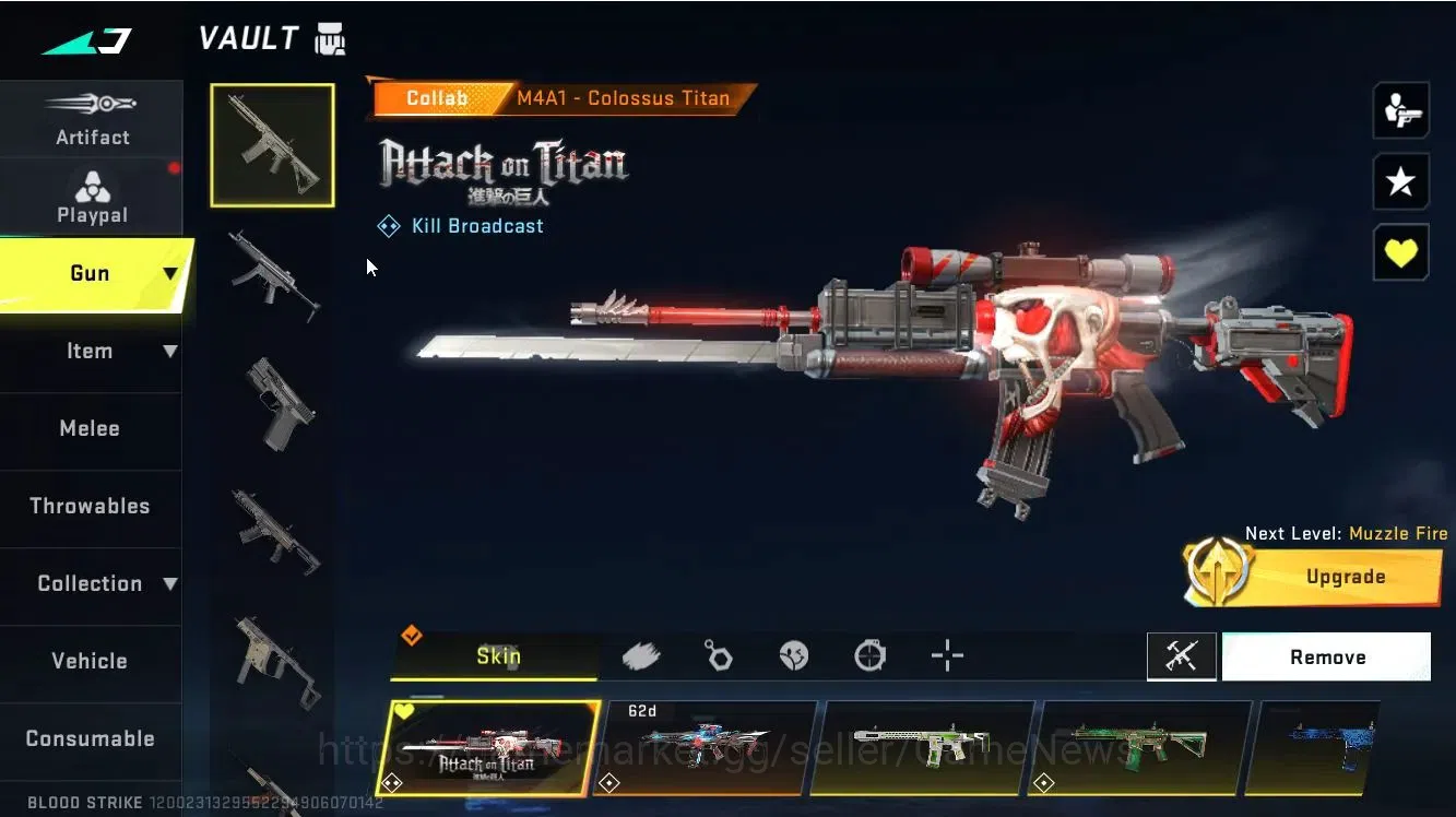 Blood Strike Accounts ASIA|ETRNAL MELEE[KATAR-Judgement]|ULTRA MELEE[TAL image 10