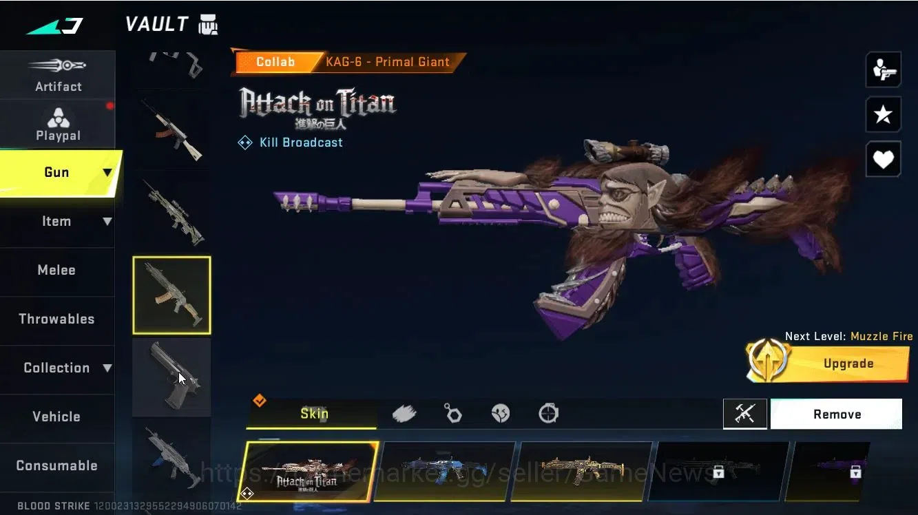 Blood Strike Accounts ASIA|ETRNAL MELEE[KATAR-Judgement]|ULTRA MELEE[TAL image 12