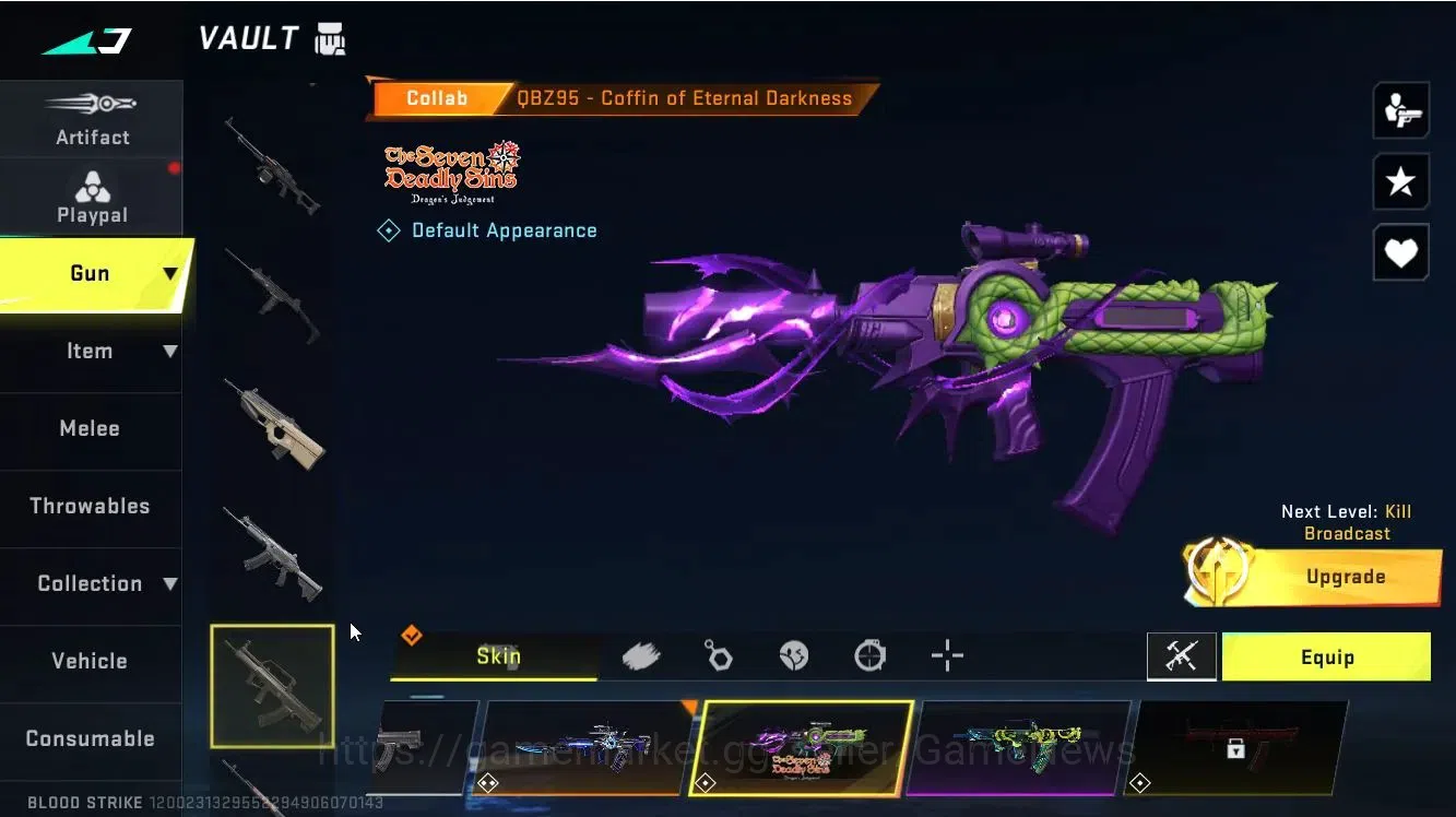 Blood Strike Accounts ASIA|ETRNAL MELEE[KATAR-Judgement]|ULTRA MELEE[TAL image 19
