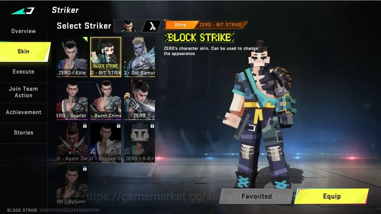 Blood Strike Accounts ASIA|ETRNAL MELEE[KATAR-Judgement]|ULTRA MELEE[TAL image 3