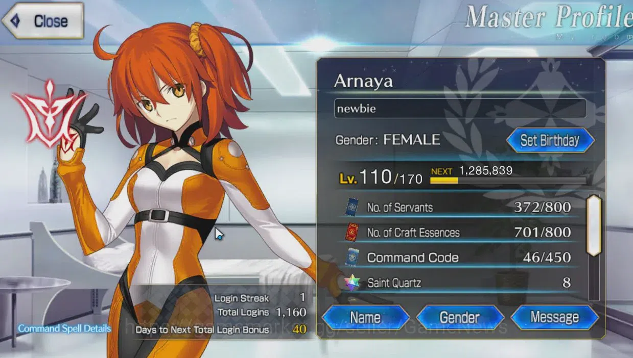 Fate-Grand Order Accounts NA Lv 110|13 Limited SSR(Tiamat,Koyanskaya,Jeanne image 1