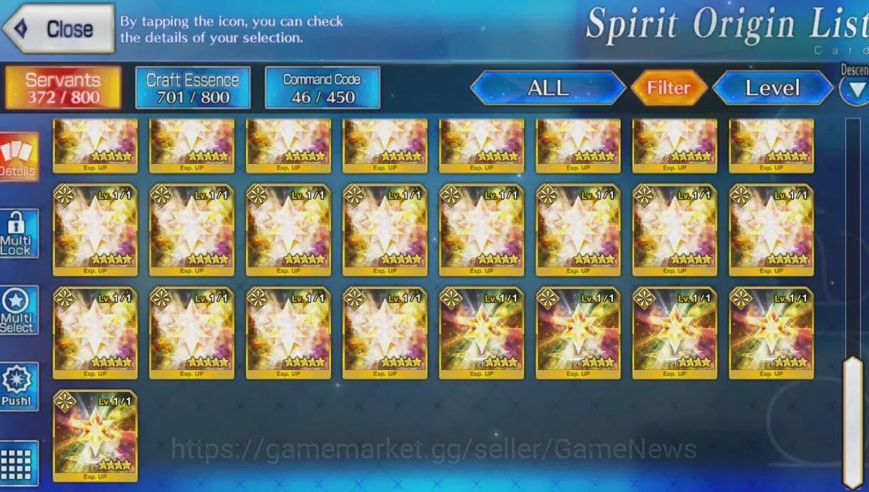 Fate-Grand Order Accounts NA Lv 110|13 Limited SSR(Tiamat,Koyanskaya,Jeanne image 5