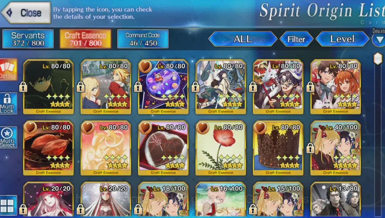 Fate-Grand Order Accounts NA Lv 110|13 Limited SSR(Tiamat,Koyanskaya,Jeanne image 7