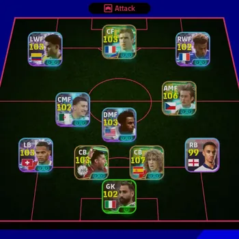 eFootball Accounts Legends & Iconic Players Mobile|PW 3187|Epic Carles Puyol,Tomás Rosický,Eric Cantona|Showtime Luiz