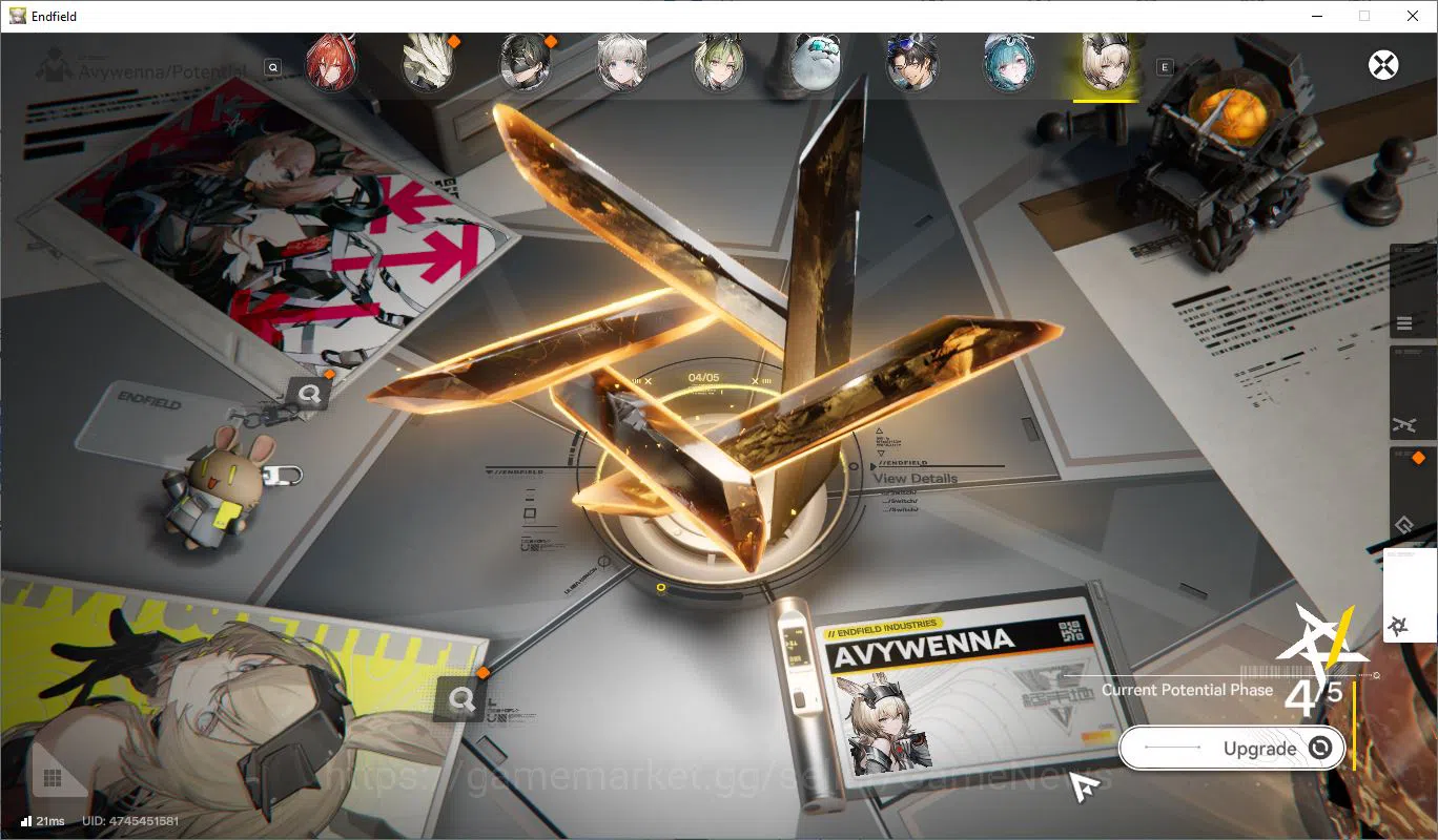 Arknights: Endfield Accounts Asia Lv49+ 18K Oro|Laeva+Sign,Gilberta,Ardelia+Sign,EmberP1|WulfgP3+Sign,Etc|11 6* WP|Selector 8