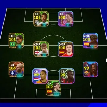 eFootball Accounts Legends & Iconic Players Android|Big Time Federico Dimarco|7 Show Time Lamine Yamal,Darwin Nunez|7 Epic