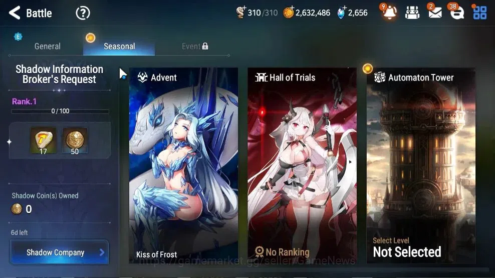 Epic Seven Accounts High-End GLOBAL UnVerif|14 ML(Rhiana&Luc,Salome,RoLight,Straze,SSez,DB Senya,Etc)+Ab 19