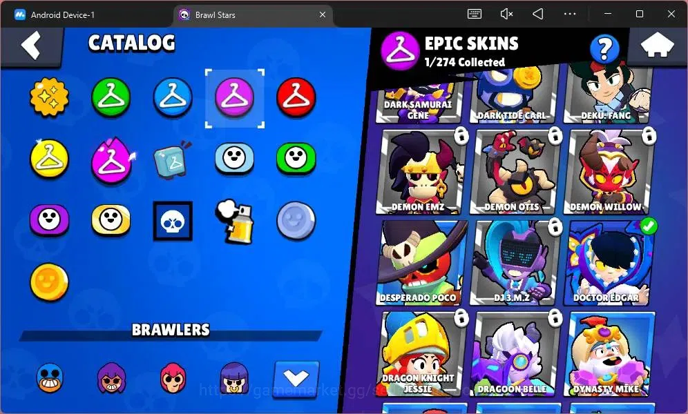 Brawl Stars Accounts Global | 1008 Thropy|16 Brawler|3 Max Lv Hyperchar image 8