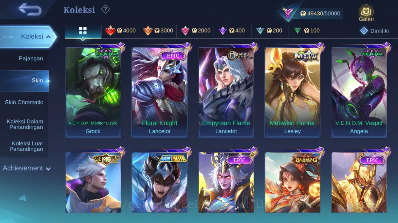 Mobile Legends: Bang Bang Accounts Hero 99 Skin 200 | Prime Claude | Annual Vale, Hay image 5
