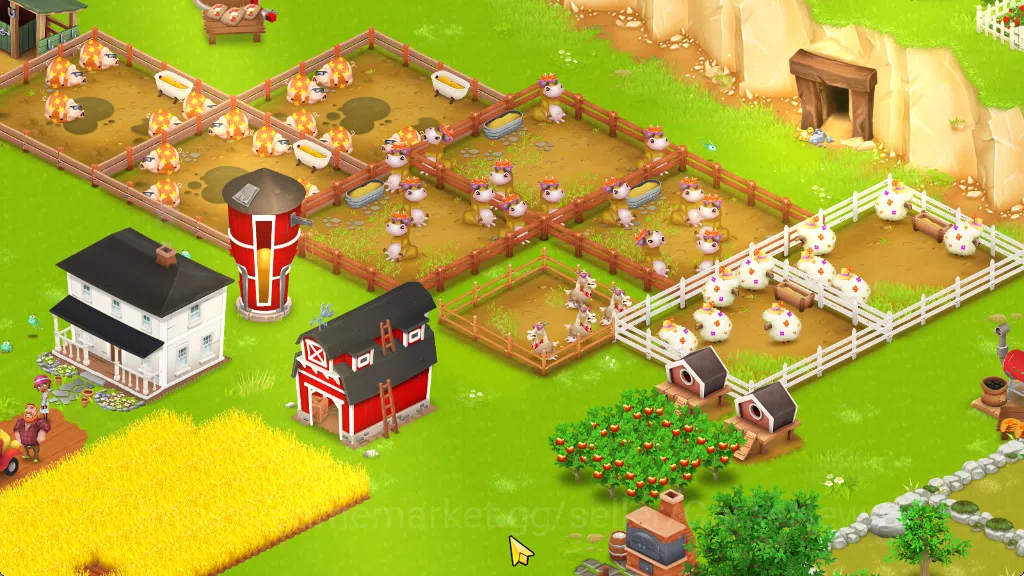 Hay Day Accounts Lvl 33 | Barn Storage 1050 - Silo Storage 525 | 15 image 2