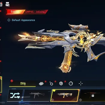 Blood Strike Accounts Rare Skin Asia|Eternal UMP45 Infinite+1 Ultra URB Neon Shard| Legendary Nova
