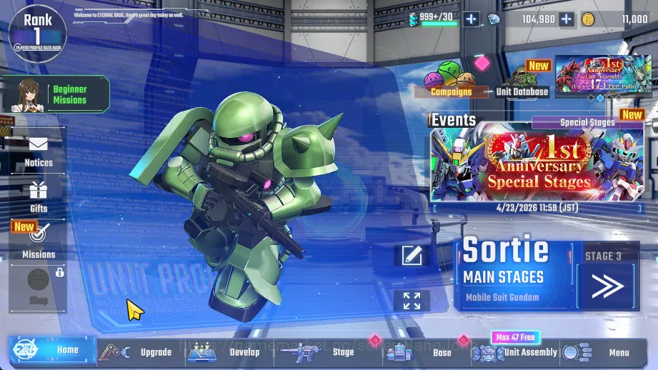 Global Rank 1 | FreshStory | 100+K Diamond, Selector Banner On, 6Gundam SSR+ 2Supp SSR | Gacha Acc, LogBandai Check SS RARA355B SD Gundam G Generation ETERNAL Accounts Global Rank 1 | FreshStory | 100+K Diamond, Selector Banner On, 6Gundam SSR+ 2Supp