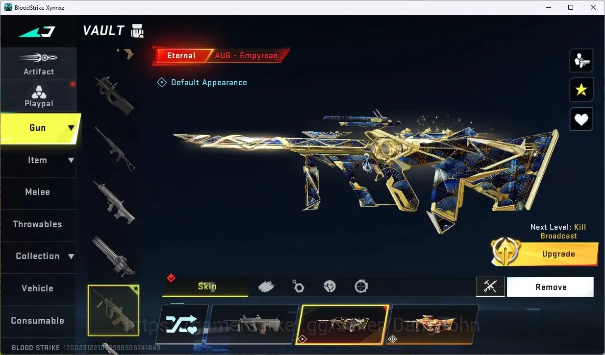 Blood Strike Accounts ASIA | 2 ETERNAL: AUG-Empyrean, Desert Eagle-Scorp image 4