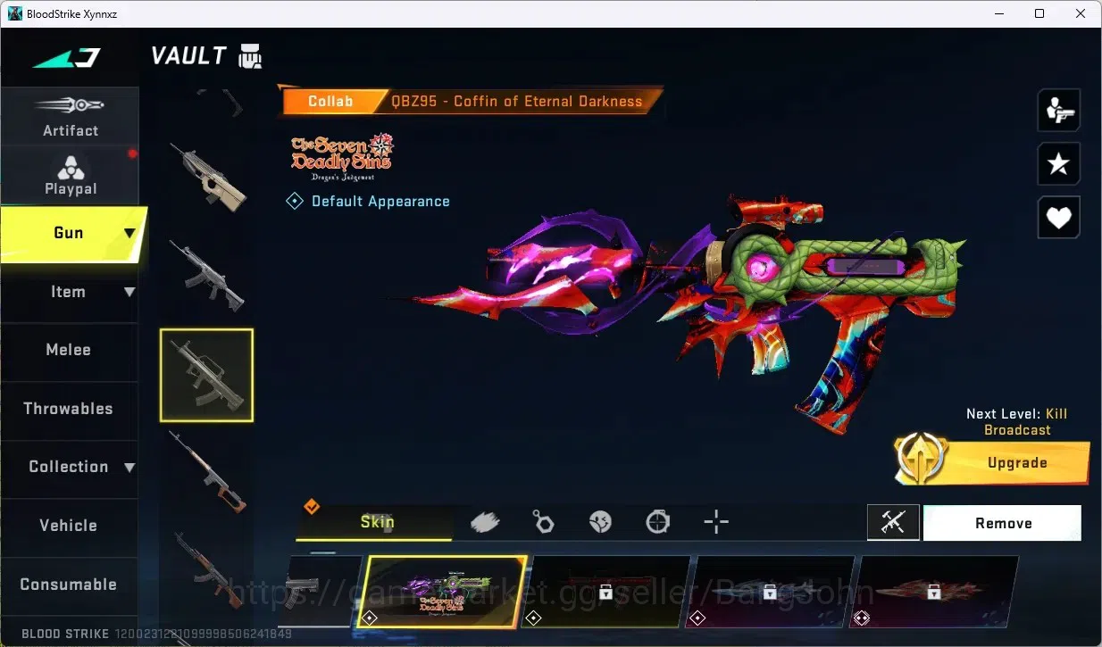 Blood Strike Accounts ASIA | 2 ETERNAL: AUG-Empyrean, Desert Eagle-Scorp image 8