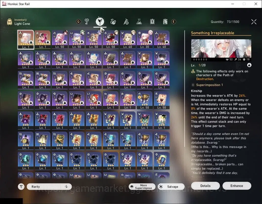 Honkai Star Rail Accounts Asia|TL 36|1,5K SJ|3 Limited| SW 999, Huohuo, Spar image 5