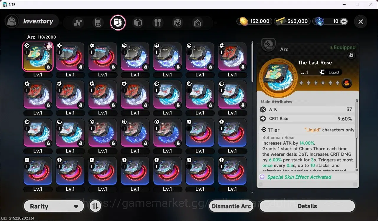 Neverness to Everness Accounts EU | Starter | 3 S-Class (Lacrimosa Awaken 1+Sign, image 10
