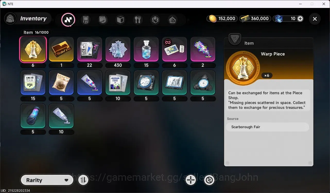 Neverness to Everness Accounts EU | Starter | 3 S-Class (Lacrimosa Awaken 1+Sign, image 8