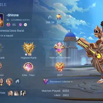 Mobile Legends: Bang Bang Accounts Collector Global|Skin 203|Renowned|Sanrio Floryn,Collector Natalia,PACE Fanny,S.A.B.E.R
