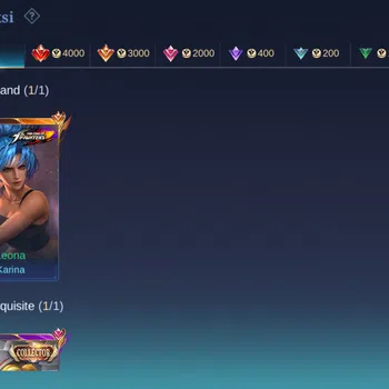 Mobile Legends: Bang Bang Others GLOBAL Hero 126 Skin 183 KOF Karina | CC Natalia | image 1