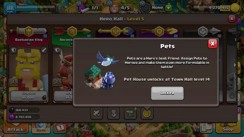 Clash of Clans Accounts Global | TH 11-BH 6 | LVL 111|HH 5|AQ 50 ,MP 30 ,G image 10