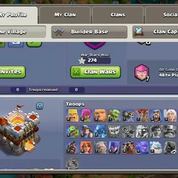 Clash of Clans Mid-Tier Global | TH 11-BH 6 | LVL 111|HH 5|AQ 50 ,MP 30 ,G image 1