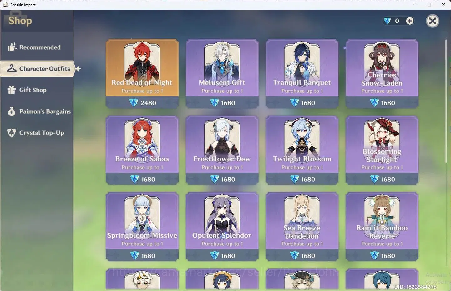 Genshin Impact Accounts ASIA | AR 32|2 Limit|Nefer,Mavuika+2 Charstd |Take image 13