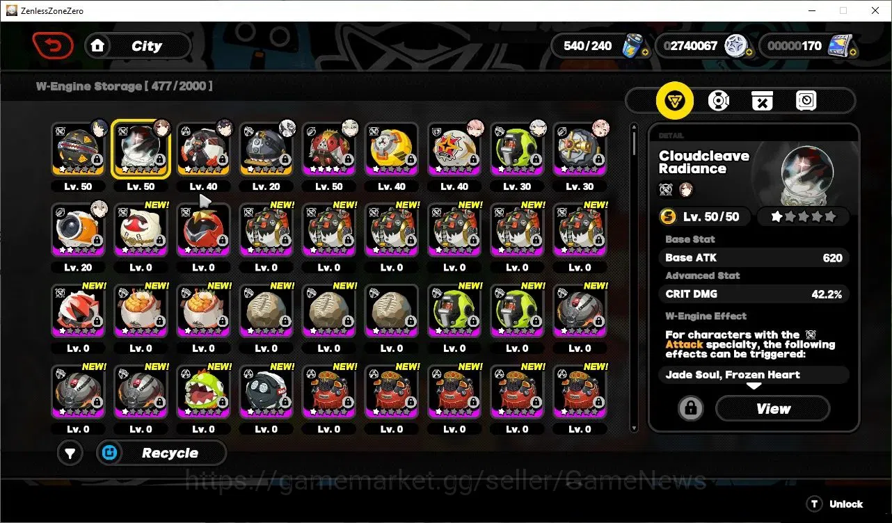 Zenless Zone Zero Accounts ASIA|IK 52|S1 Ch5|5 LMT Prem Team YSG[YSG+Sign,Sun image 6