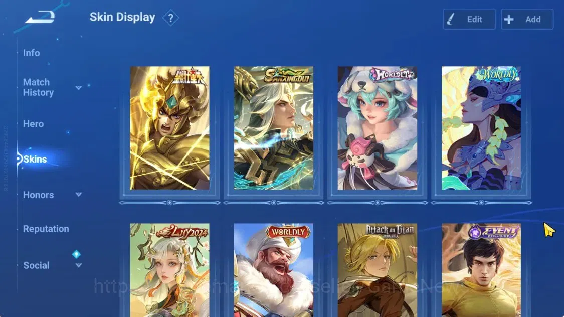 Honor of Kings Accounts Hero112 Skin160|2 Blessed [Charlotte,Nakoruru],2 L image 4