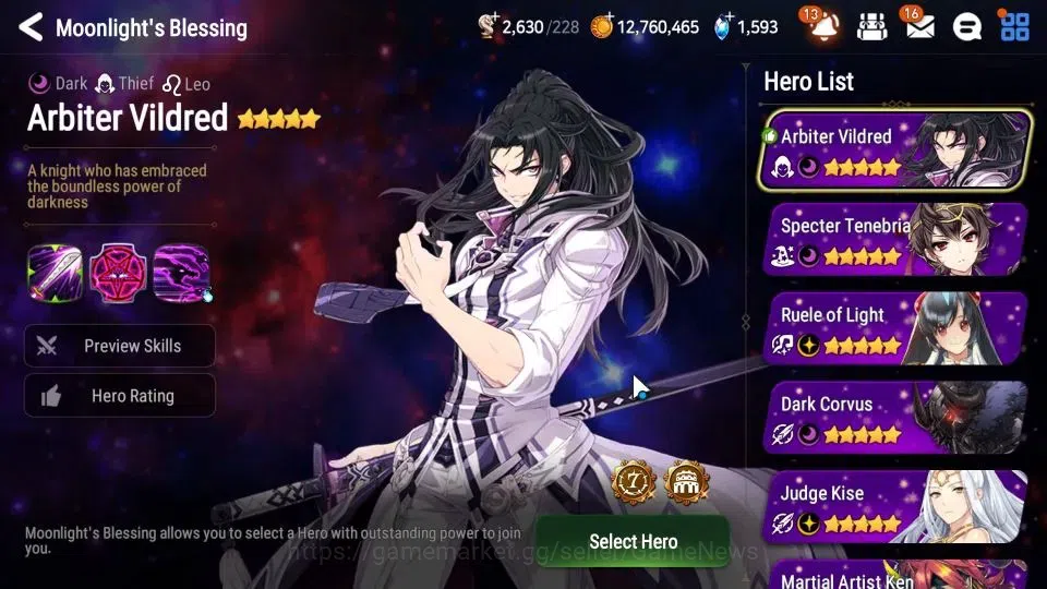 Epic Seven Accounts GLOBAL|UnVerif|4 ML(Spirit Eye Celine,Maid Chloe,U image 11