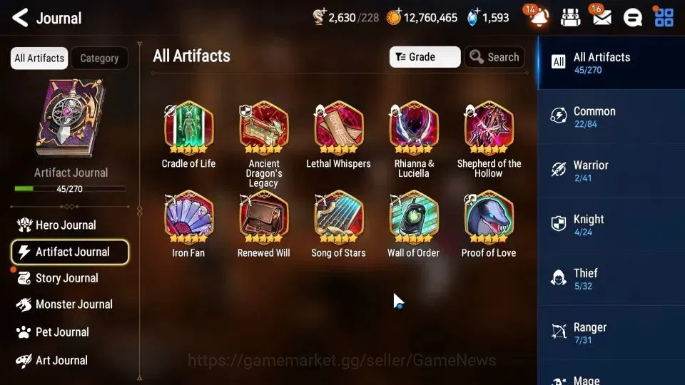 Epic Seven Accounts GLOBAL|UnVerif|4 ML(Spirit Eye Celine,Maid Chloe,U image 8