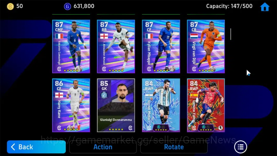 eFootball Accounts Android|Zlatan Ibrahimovic,GianLuca zambrotta,Andr image 8