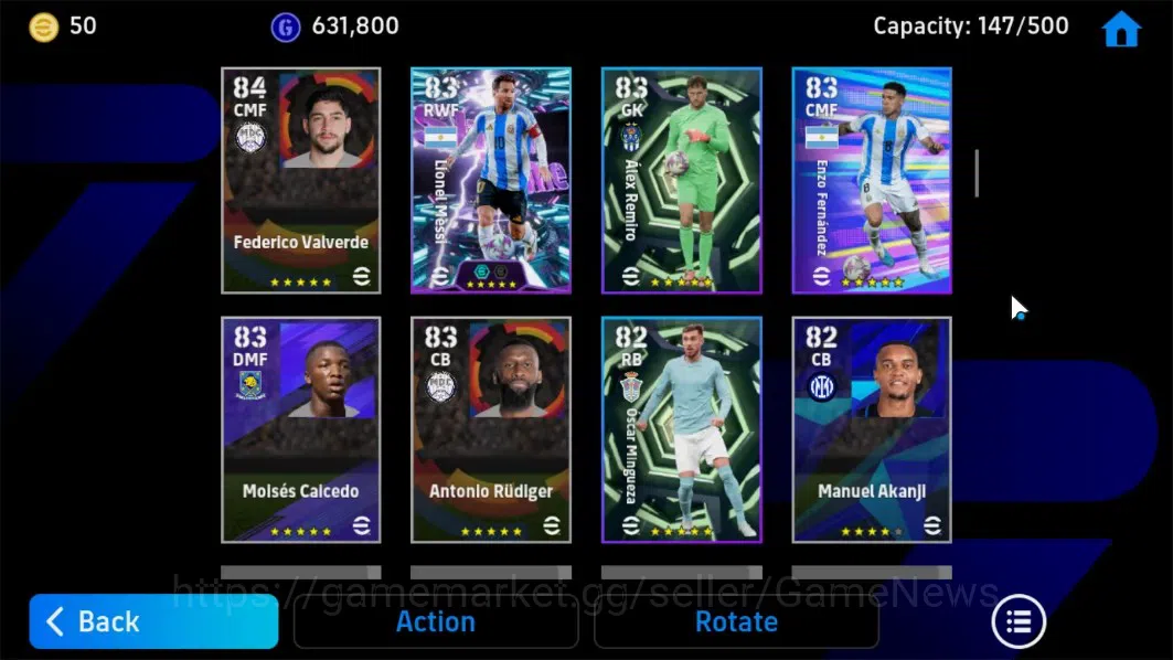 eFootball Accounts Android|Zlatan Ibrahimovic,GianLuca zambrotta,Andr image 9