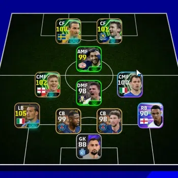 eFootball Legends & Iconic Players Android|Zlatan Ibrahimovic,GianLuca zambrotta,Andr image 1