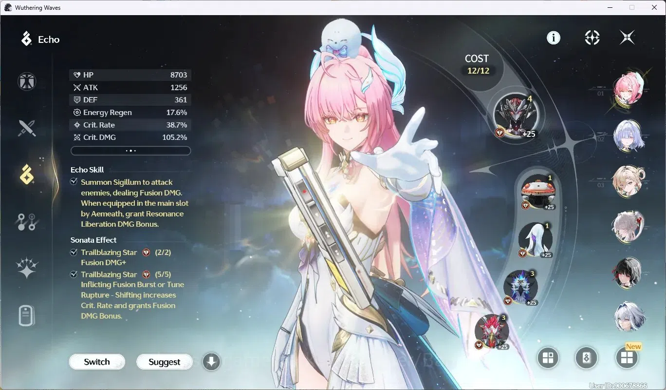 Wuthering Waves Accounts SEA |UL 80|Well Build|19 Limited Char[Aemeath, Mor image 15