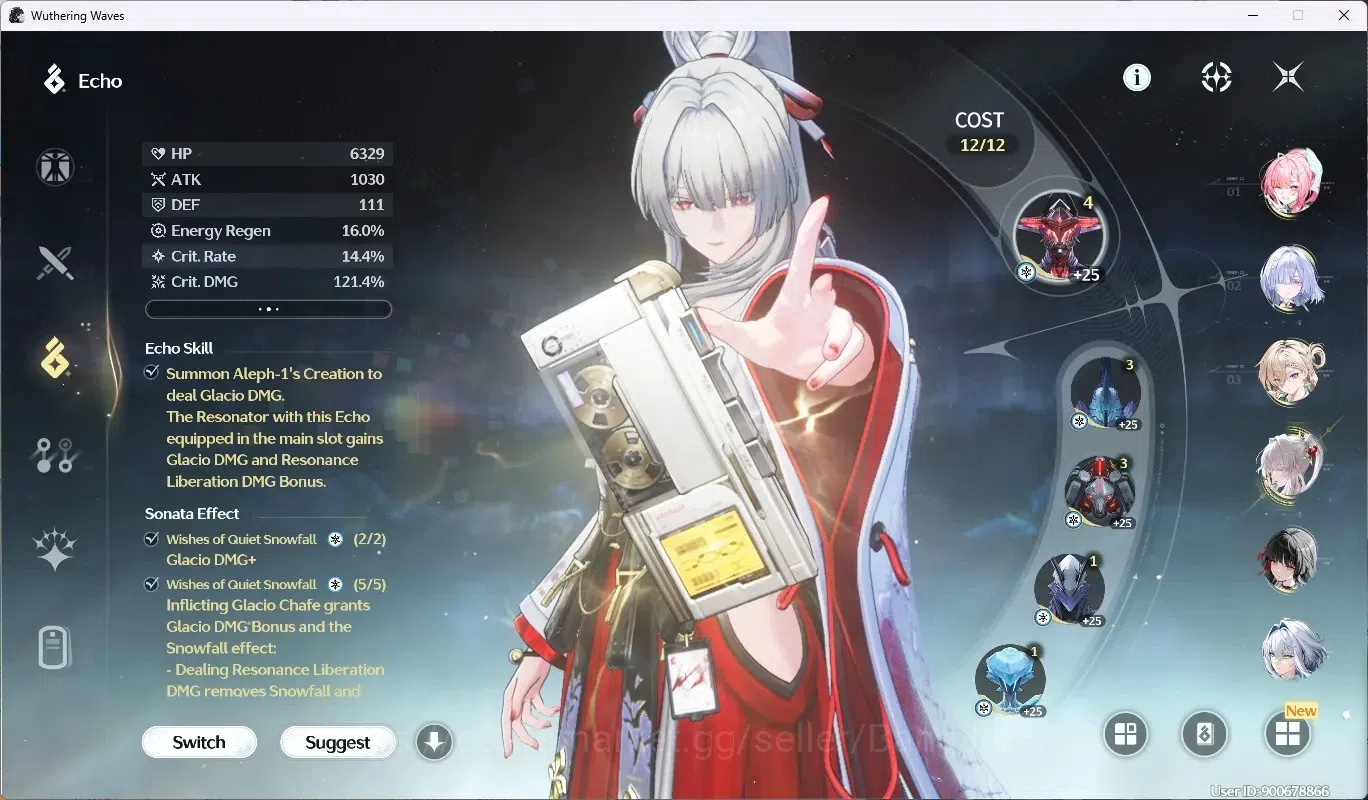 Wuthering Waves Accounts SEA |UL 80|Well Build|19 Limited Char[Aemeath, Mor image 18