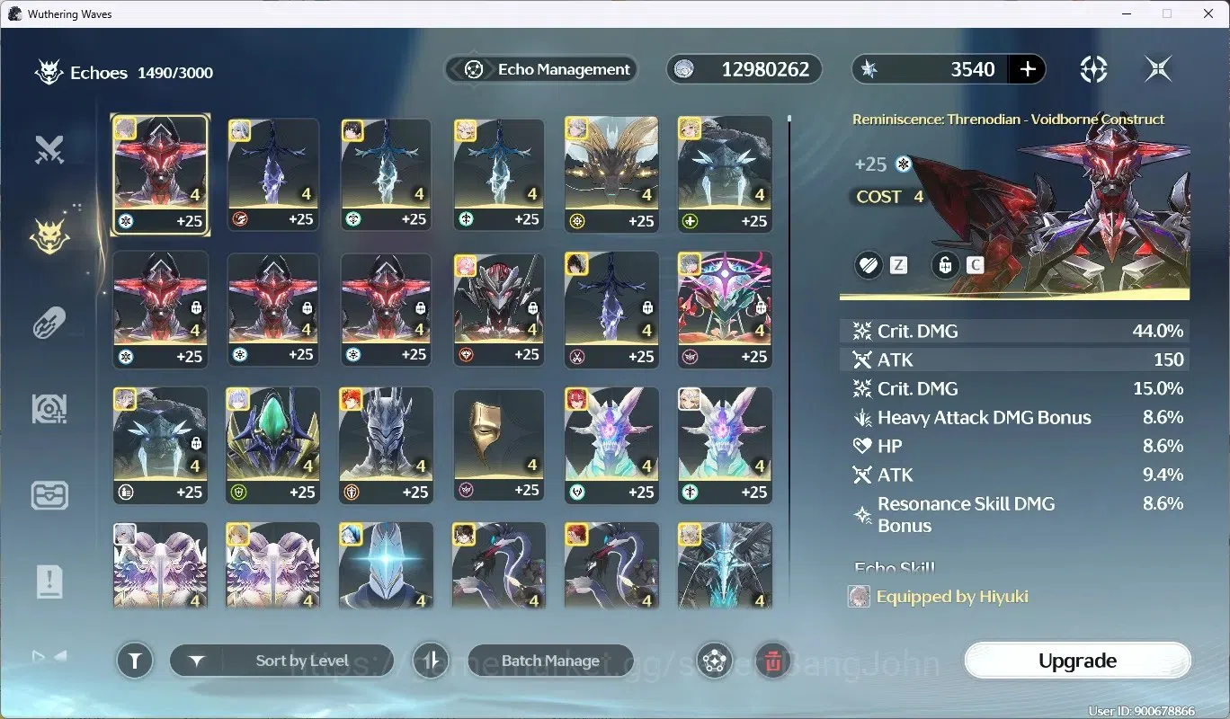 Wuthering Waves Accounts SEA |UL 80|Well Build|19 Limited Char[Aemeath, Mor image 6