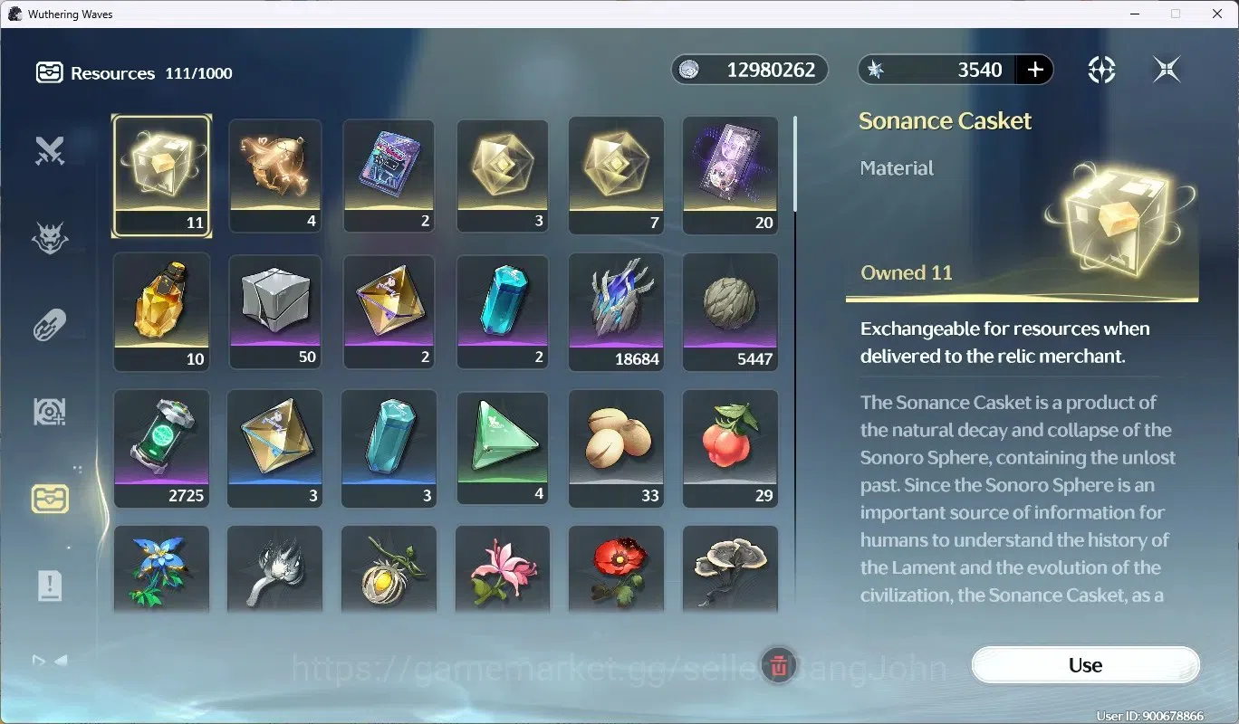 Wuthering Waves Accounts SEA |UL 80|Well Build|19 Limited Char[Aemeath, Mor image 9