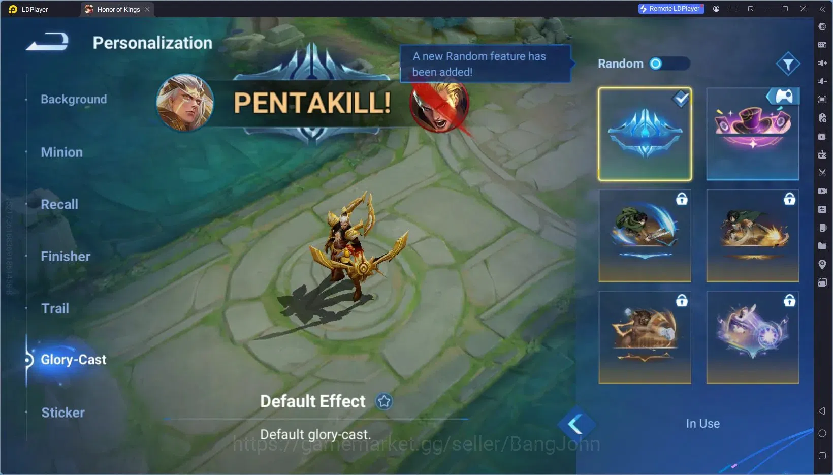 Honor of Kings Accounts Global | 44H 16S |Collab Aot Heino, Legend Yao, Le image 11