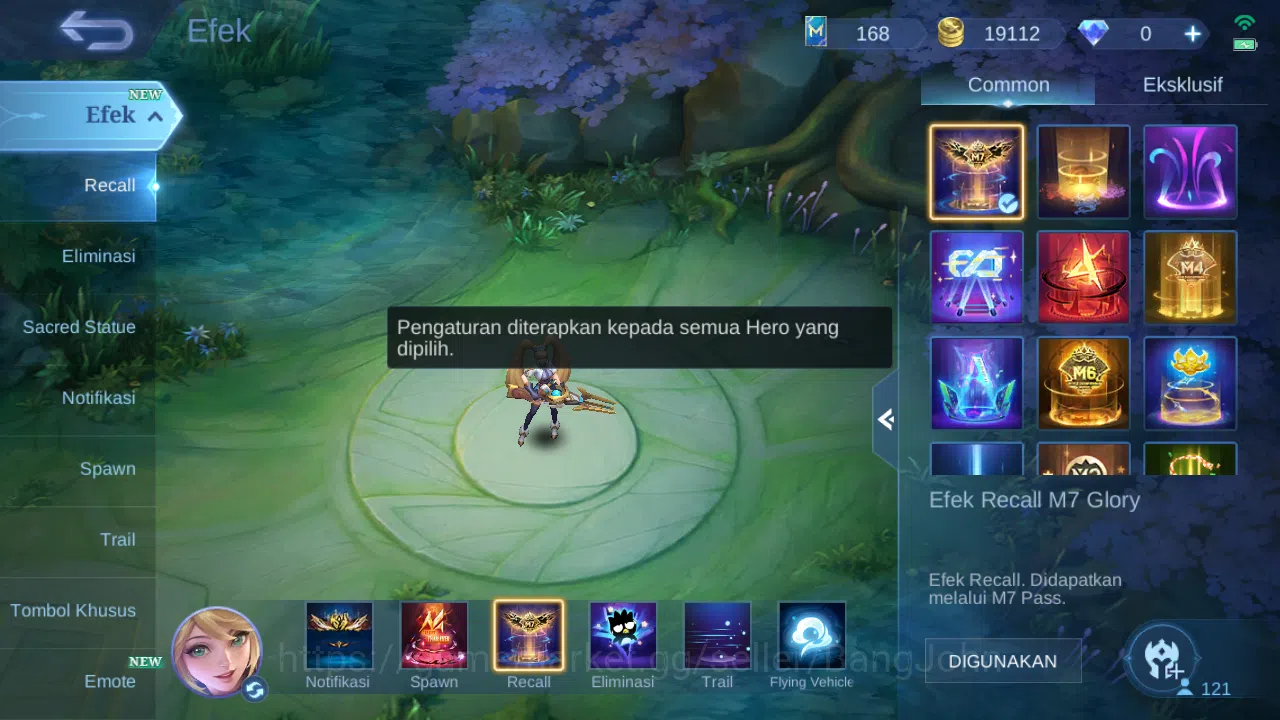 Mobile Legends: Bang Bang Accounts GLOBAL Hero 121 Skin 201 | Lightborn Granger | Val image 6